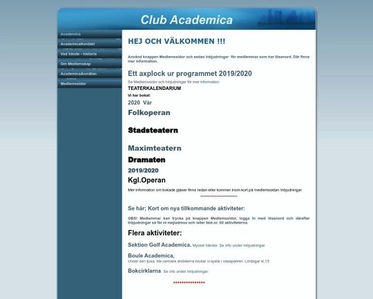 ClubAcademica.nu Logo