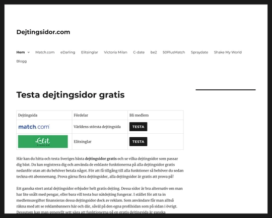 DejtingSidor.com