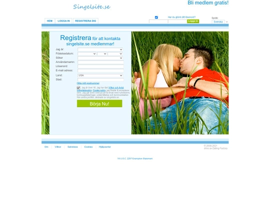 SingelSite.se Logo