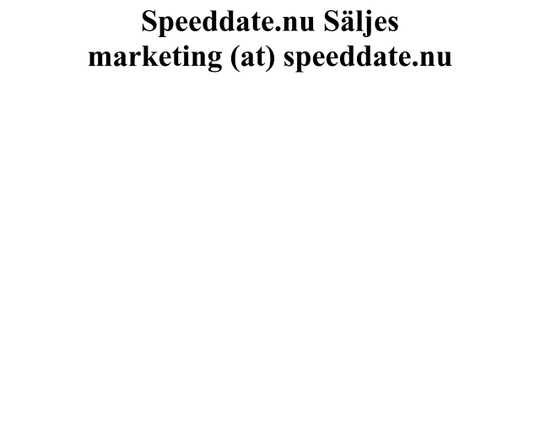 SpeedDate.se Logo